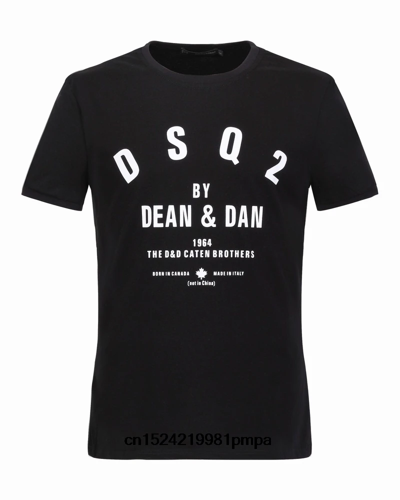 

Funny Men t shirt white t-shirt tshirts Black tee New Dsq2 Unisex T-Shirt Men's Short Sleeve Slim Fit T Shirt Casual Basic Tees