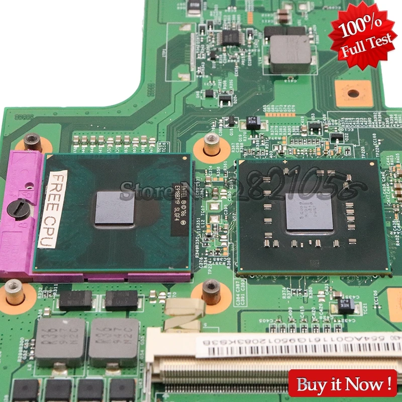 NOKOTION для Dell 1545 материнская плата ноутбука CN 0G849F G849F 48.4AQ01. 031 основная GM45 DDR2