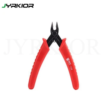 

Jyrkior BST-109 Mini Wire Carbon Steel Cutting Pliers Electronic Hand Tools Cable Stripper Cutter