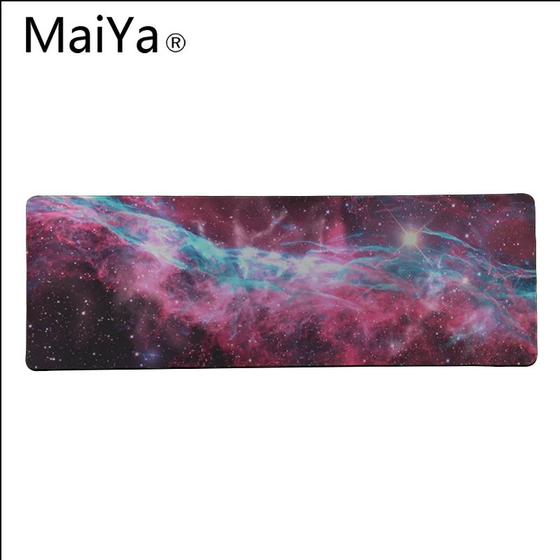 Maiya высокое качество космическое пространство звезды nebulae красивый коврик для мышки в стиле аниме большой коврик для мыши клавиатуры коврик