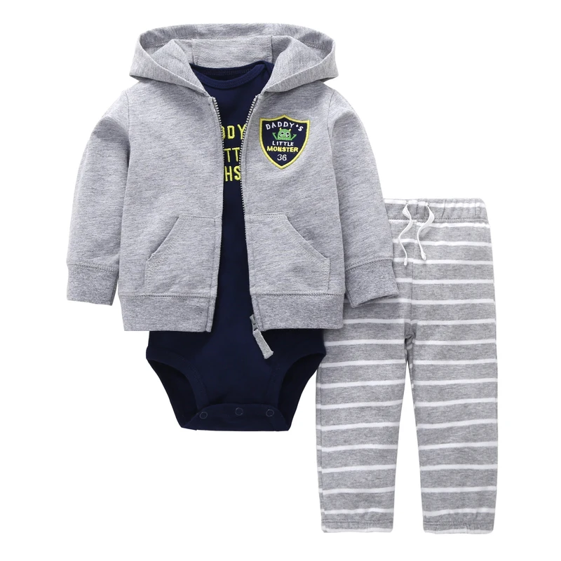 3 шт. детский хлопковый жилет с капюшоном и рукавами для девочек|baby brand|brand babybaby |