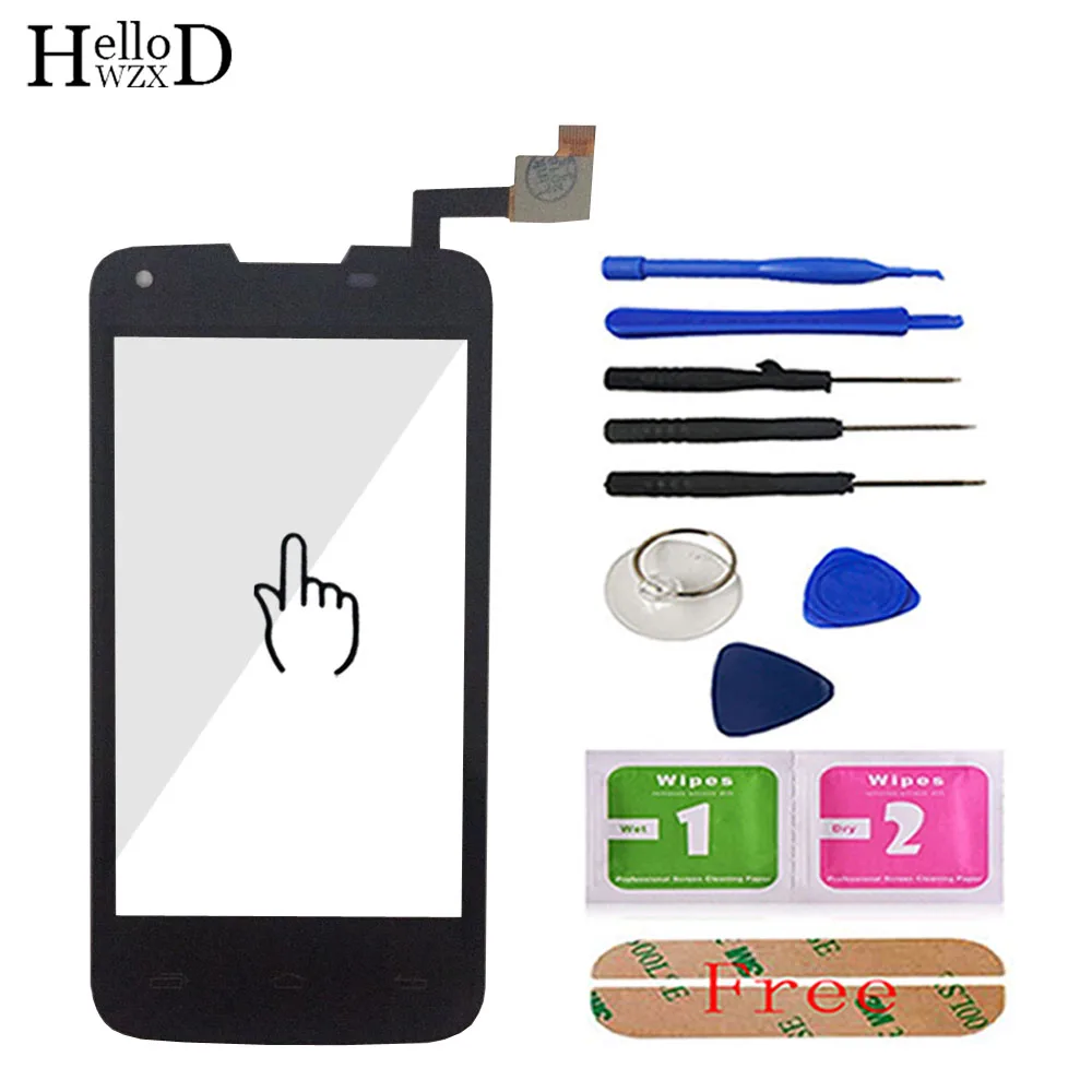 

Touch Screen Front Glass For Micromax A092 Touch Screen Glass Digitizer Panel Lens Sensor 4.0'' Mobile Phone Tools Adhesive