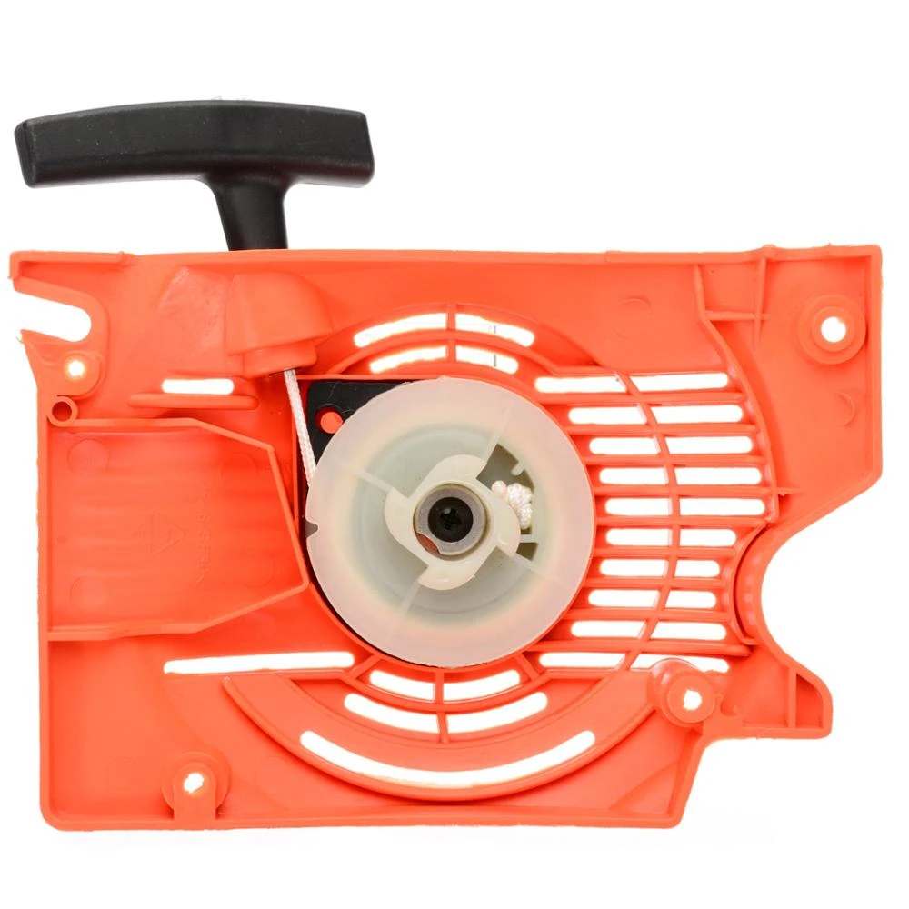 Red Recoil Pull Starter For Chinese Chainsaw 4500 5200 5800 45 52Cc 58 In Oba XG 