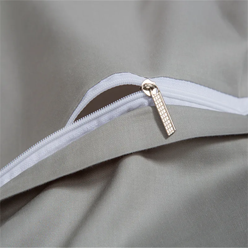 Luxury Embroidery Tencel Satin Silk Bedding Set bedclothes bed linen/set Full/Queen/King Size For Home,free shipping