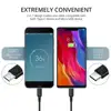 FONKEN 2 в 1 СВЕТОДИОДНЫЙ модуль панели управления usb type C кабели быстрое зарядное устройство планшет телефон зарядный шнур 2в1 нейлоновый Плетен... ► Фото 2/6