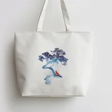 Последние сюжеты из японского аниме яблоня сумка хозяйственная сумка с изображением мультипликационных героев школьная сумка AN246