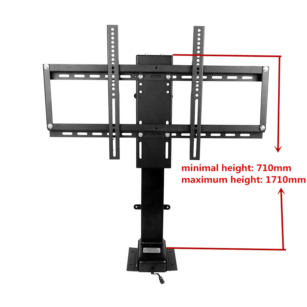 

1000mm 700N 30'' to 60'' TV Wall Mount Double Arm/Motorized TV Lift With memory function