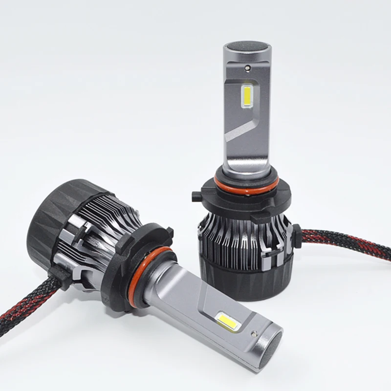 9003 H4 LED Headlight Bulbs Kit - 6-Side Super Bright 45,000LM, 6500K White, High/Low Beam Replacement 10 thumbnail image