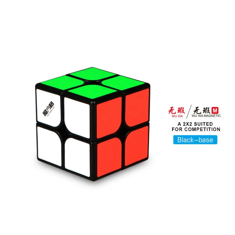 QiYi WuXia M Магнитный 2x2x2 скоростной магический куб классический твист пазл