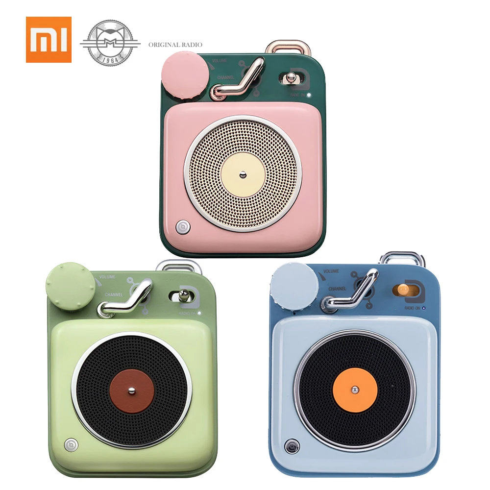 

Xiaomi Mijia Cat King Atomic Record Player B612 Bluetooth Speaker Intelligent Audio Portable Zinc Aluminum Shell Speaker Music