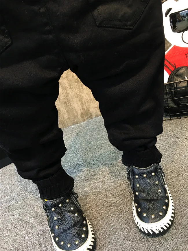Детские повседневные плисовые джинсы; хлопковые детские зимние штаны с флисом; теплые длинные брюки для детей 2-6 лет