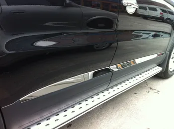 

High quality for Volkswagon for VW Tiguan 2009-2015 304 Stainless Steel Side Door Molding Trim body trim 4 Pcs