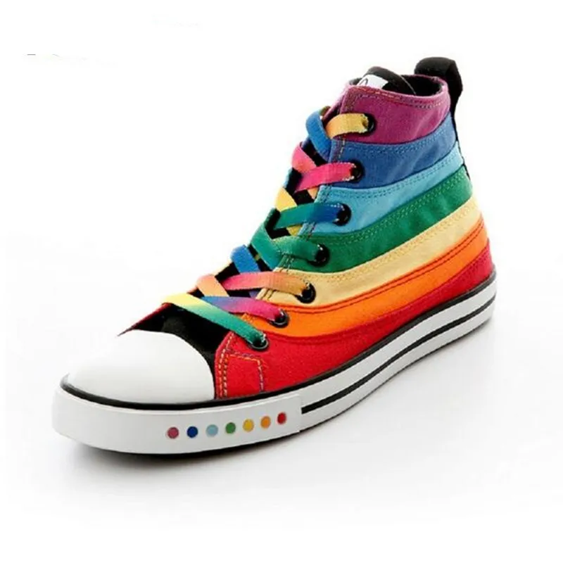 rainbow shoes