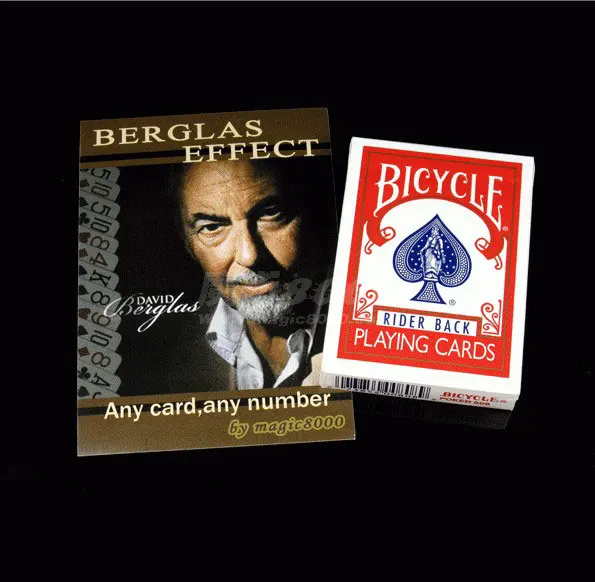 Kopen 1 DEK Berglas Effect originele fiets dek poker set goocheltrucs props Gimmick Podium Close up goochelaar 81282