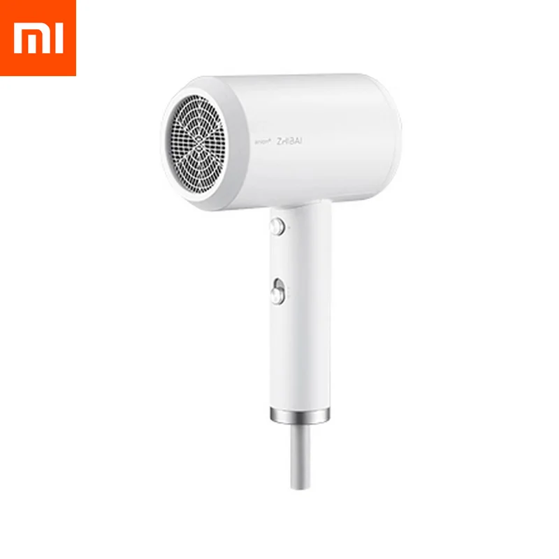 Фен для волос xiaomi mi jia zhiabi mi ni Портативный анион HL3 1800 Вт 2 скорости температуры mi фен для путешествий и дома