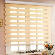 Красочные и полезные декоративные двухслойные зебровые жалюзи