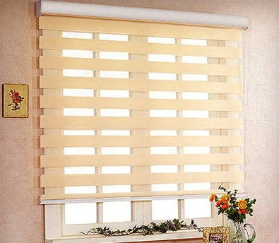 

colorful and useful decorative double layer zebra blinds