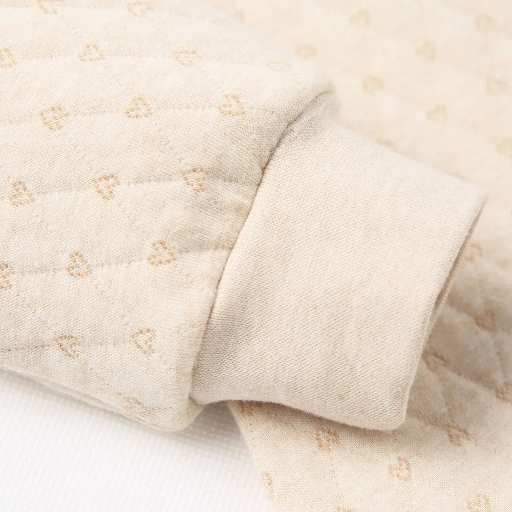 COBROO спальный мешок для весна/осень/зима с одежда с длинным рукавом коричневый хлопок детские спальные мешки 9-12- 18-24 месяцев