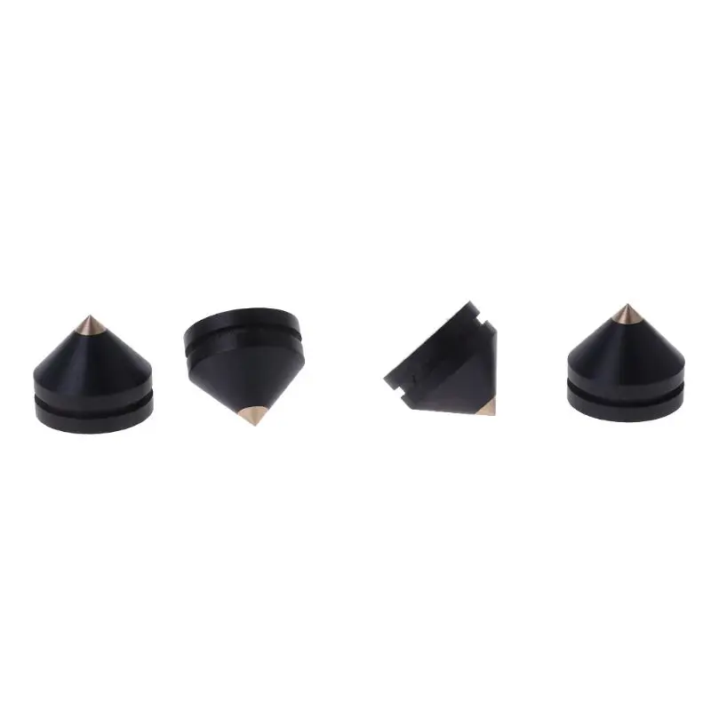 4pcs/Set Active Speaker Spikes Stand Feets Audio Repair Parts Accessories Turntable 23x20mm DIY For Home Theater |