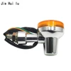 1PCS Universal Front Rear Motorcycle Turn Signals Lamp Indicators Amber Lights ► Photo 3/5