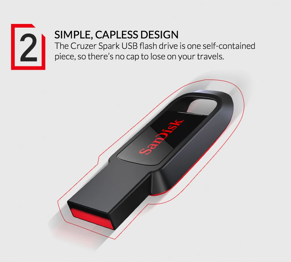 SanDisk Cruzer Spark USB флеш-накопитель 16 ГБ USB 2,0 U диск 32 Гб мини 64 ГБ флеш-накопитель 128 ГБ флеш-карта памяти(SDCZ61