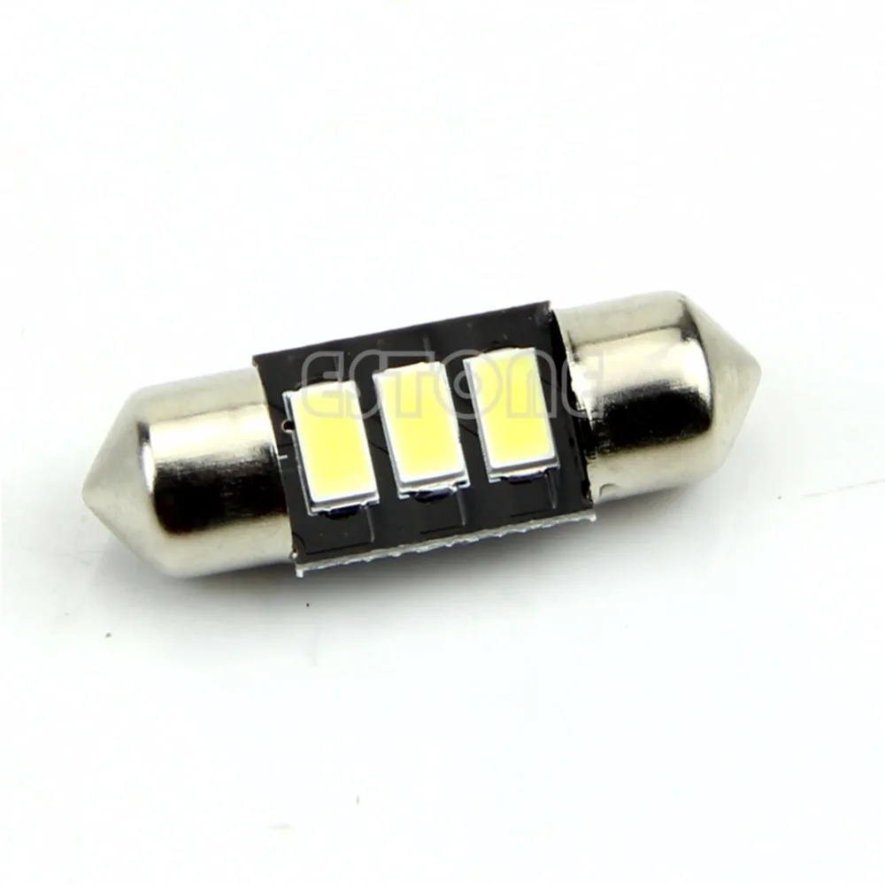 1 шт. 31 мм 5730 SMD LED C5W DE3021 DE3175 CANBUS безошибочная лампа Внутренняя купольная
