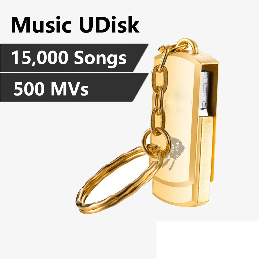 Usb флеш накопитель 16 ГБ 32 64 128 udisk популярная музыка 5500 песен и мВ без потерь usb 2 0|USB