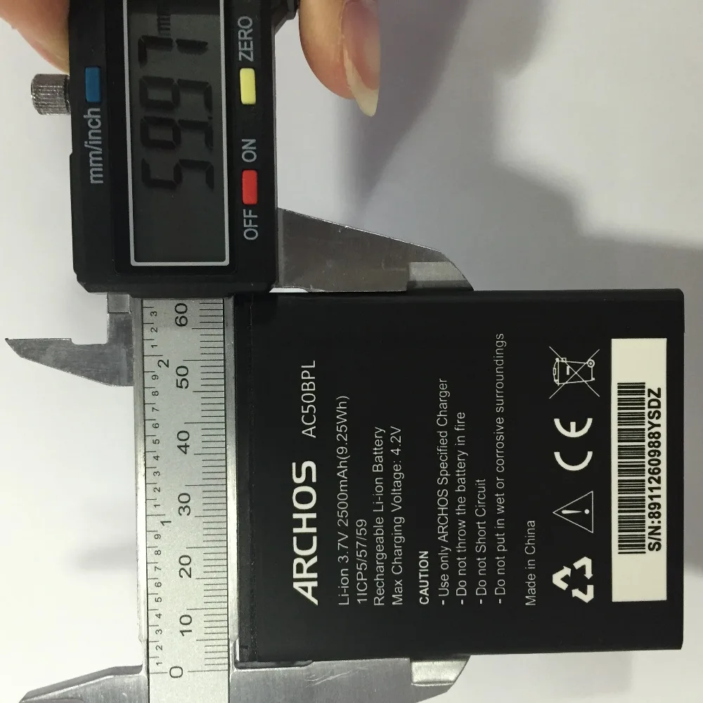 Аккумулятор MLLSE AC50BPL для ARCHOS 50b Platinum 2500 мАч 3 7 в|battery for archos|battery forbatteries batteries |