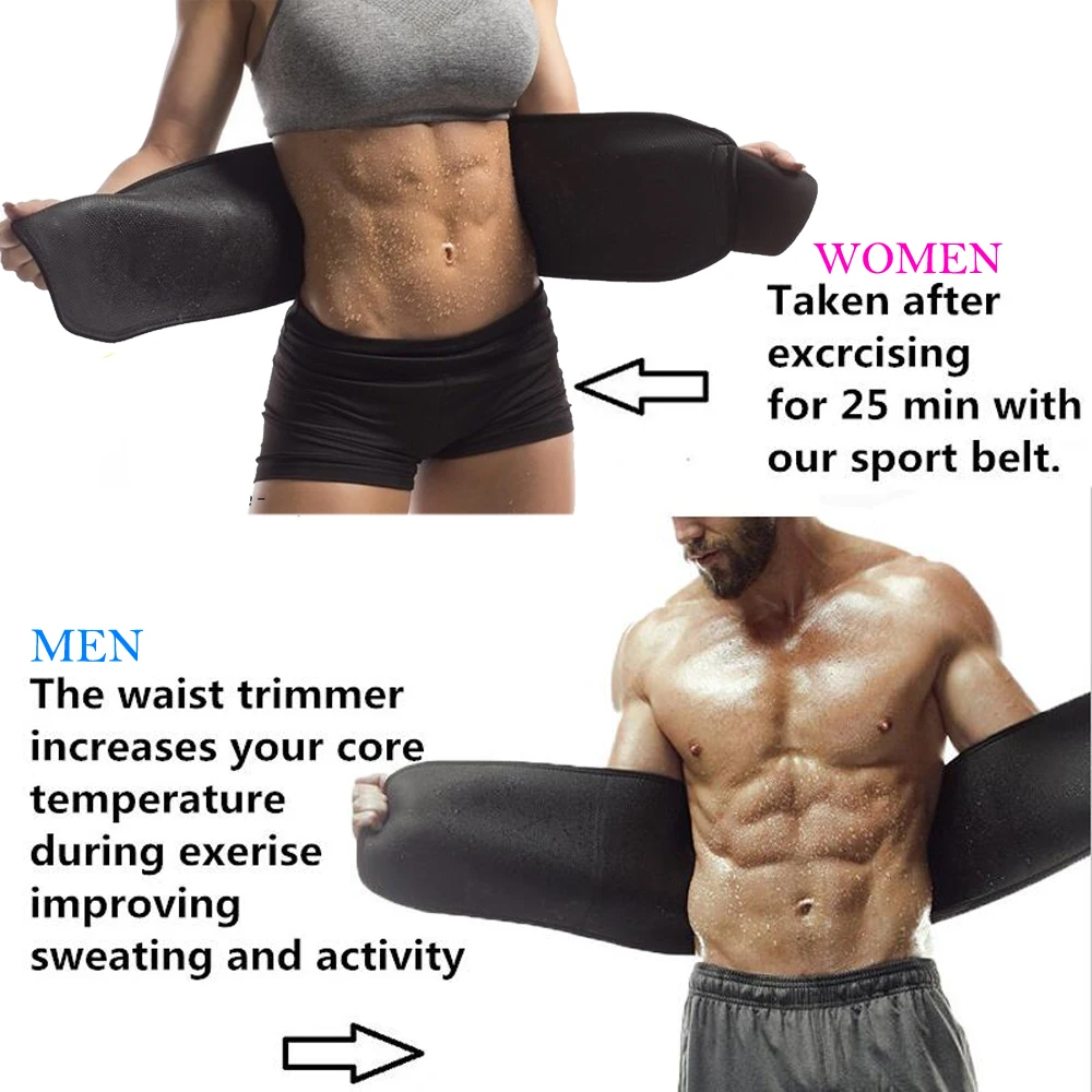 Waist Trimmer Sweat Belt 2
