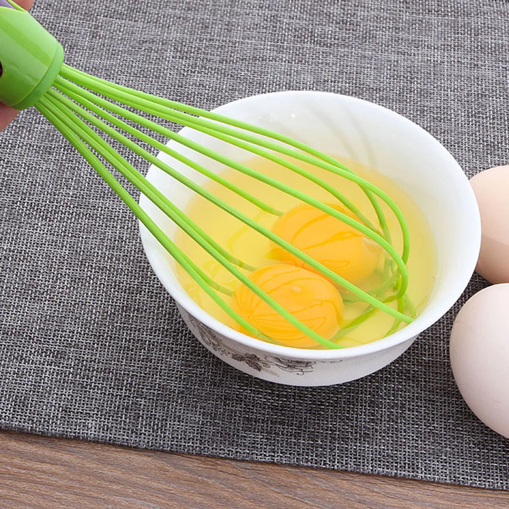 Горячая Распродажа бытовой силиконовый ручной взбиватель для яиц ручной миксер для яиц для приготовления пенообразователя складной блендер для крема Кухонные гаджеты инструмент для яиц