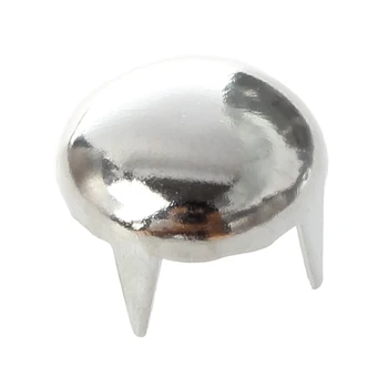 

200X copper 8mm Silver Round Cone rivet rivet punk decoration rivet rivet Silver