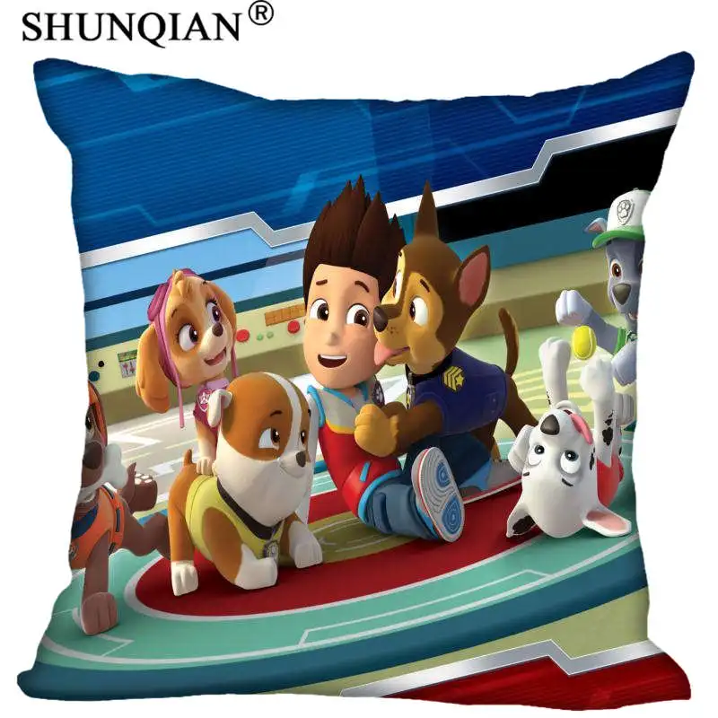 paw patrol pillow and throw set