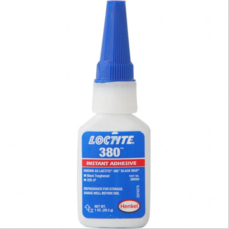 Loctite 380 instant adhesive black medium strength rubber reinforced