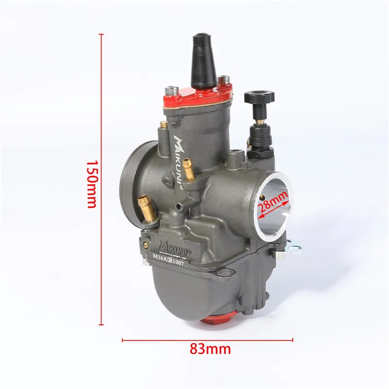 Плоский карбюратор PWK28 OKO 28 мм CNC GY6 CG125 200cc|Карбюратор| |