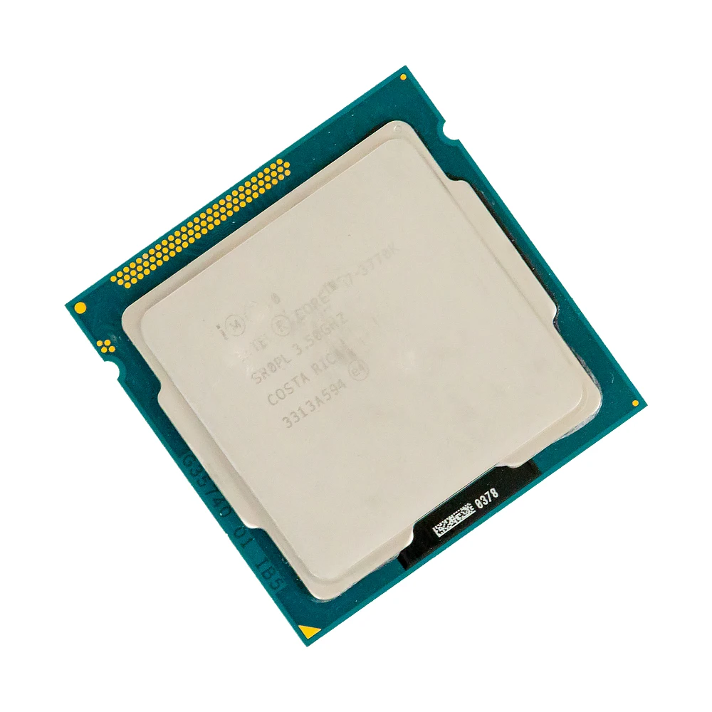 Intel Core i7-3770K настольный процессор i7 3770 K Quad-Core 3,5 ГГц 8 Мб L3 Кэш LGA 1155 сервер, используемый для Процессор