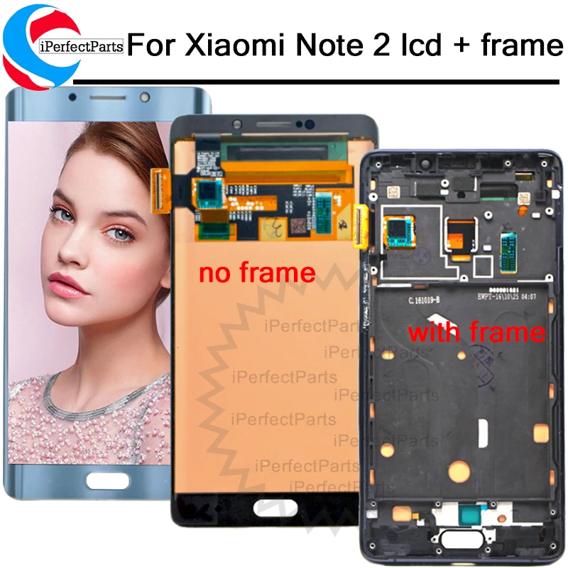 ЖК-дисплей 5 7 дюйма FHD для Xiaomi Mi Note 2 сменный сенсорный экран с дигитайзером в сборе