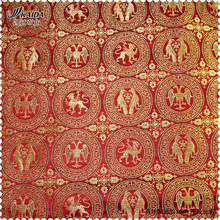 Новая шелковая парча жаккард шелк Cheongsam красивая ткань для производства одеяла Египетский стиль костюм/100*75 см