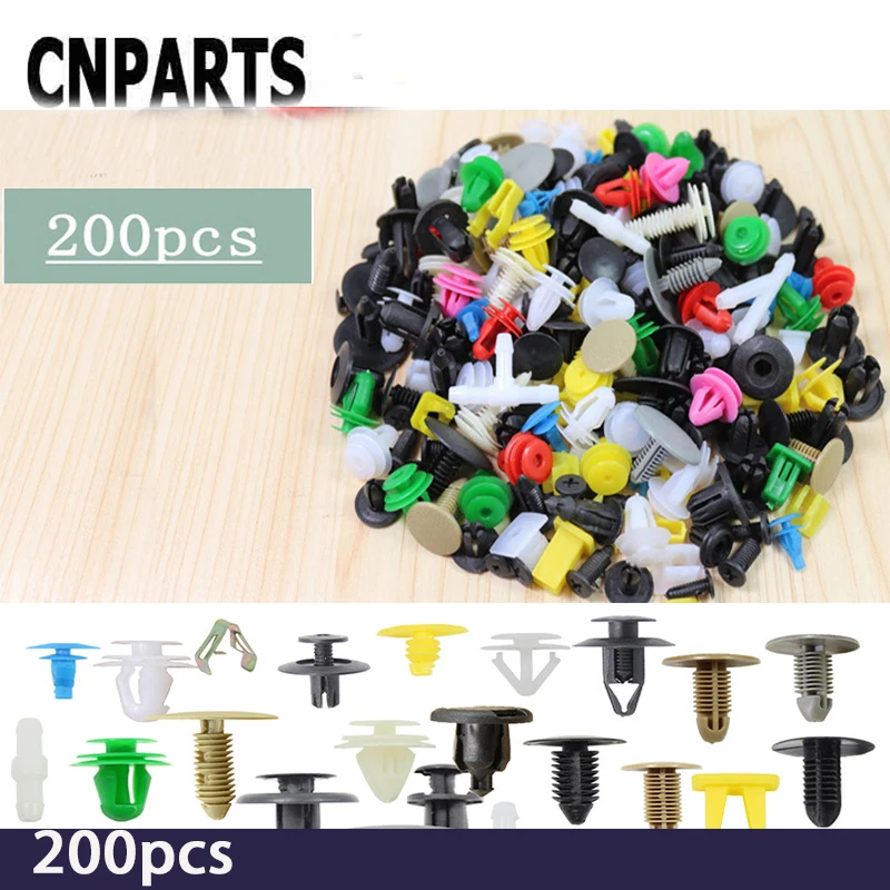 CNPARTS для Renault Megane 2 3 Duster VW Touran Passat B6 Golf 7 T5 T4 Fiat 500 смешанный Автомобильный Дверной бампер крыло заклепки Фиксатор Зажим