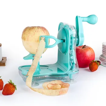 

Rotary Fruit Peeler Multifunctional Apple Potato Peeler Food Grade Rotary Vegetable Fruit Cutter For Kitchen Tool