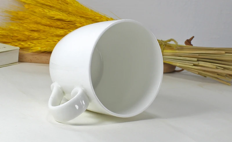 480 мл, простая белая чашка из костяного фарфора, фарфоровая кружка для завтрака, керамическая кружка, кофейные чашки, молочный чай, большая кружка, стакан