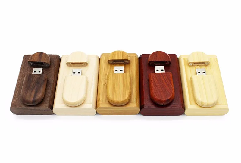 JASTER (OVER 1 PCS free LOGO) Wooden USB + Box  Flash Drive Pendrive 4gb 8gb 16gb 32gb 64gb 128gb Memory Stick Photography Gifts usb drive