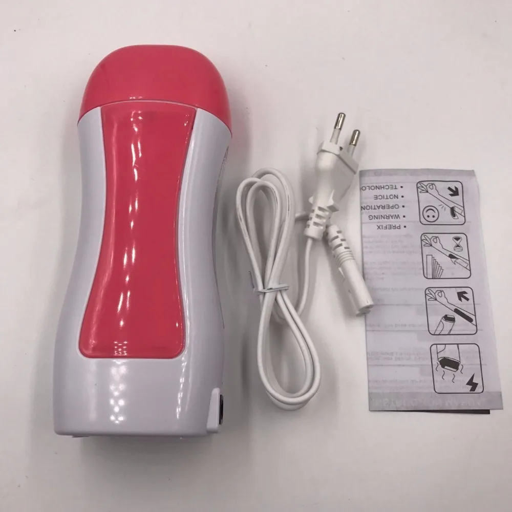 

1PCS X 100ML Hot Wax Cartridge Portable Epilator Roll On Depilatory Heater For Hair Removal For Depilation With EU Plug L-30001