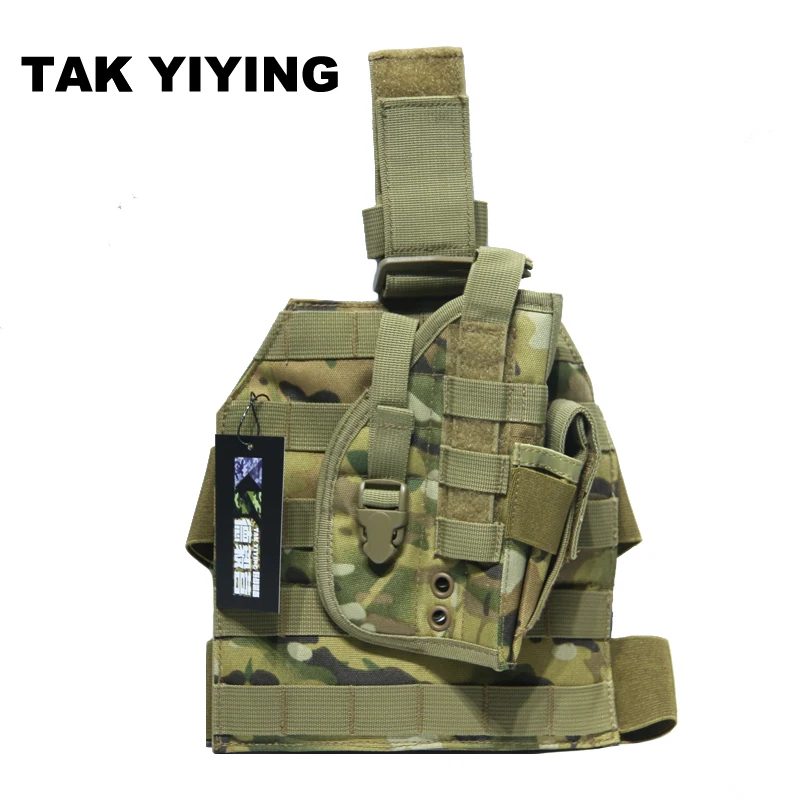 TAK YIYING тактический охотничий пистолет Molle Drop Leg наклейки дизайн нейлоновая Платформа Панель w/кобура для пистолета чехол