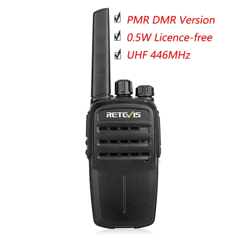 10 шт. Retevis RT40 DMR цифровая рация Tier I 0,5 W FRS/PMR446 цифровая/аналоговая рация Ham Radio Handheld Comunicador - Цвет: PMR446 Version