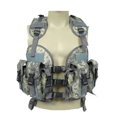 Tactical Vest Military Vests Woodland Camouflage Hunting Vest Tactical Uniform Armored Security Protection Print Tactical Vests - Цвет: 5