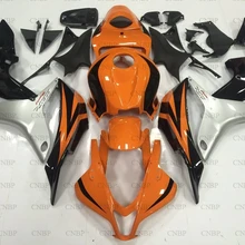 CBR600 RR 2007-2008 Пластик Обтекатели для Honda CBR600RR 2007 обтекателя CBR600 RR 08 оранжевый серебристый, черный набор для всего тела