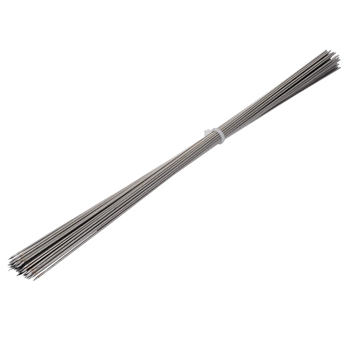 35cm Stainless Steel Long BBQ Skewers Sticks Needle 50pcs Barbecue Kebab Roast Meat Outdoor Kitchen Picnic Utensils Tools