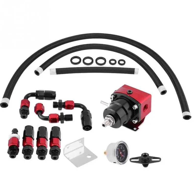 1 set Universal Kit Oil 0-100psi Gauge AN 6 Fitting End Oil Pressure Regulator Auto Replacement Parts 1 set Universal Kit Oil 0-100psi Gauge AN 6 Fitting End Oil Pressure Regulator Auto Replacement Parts