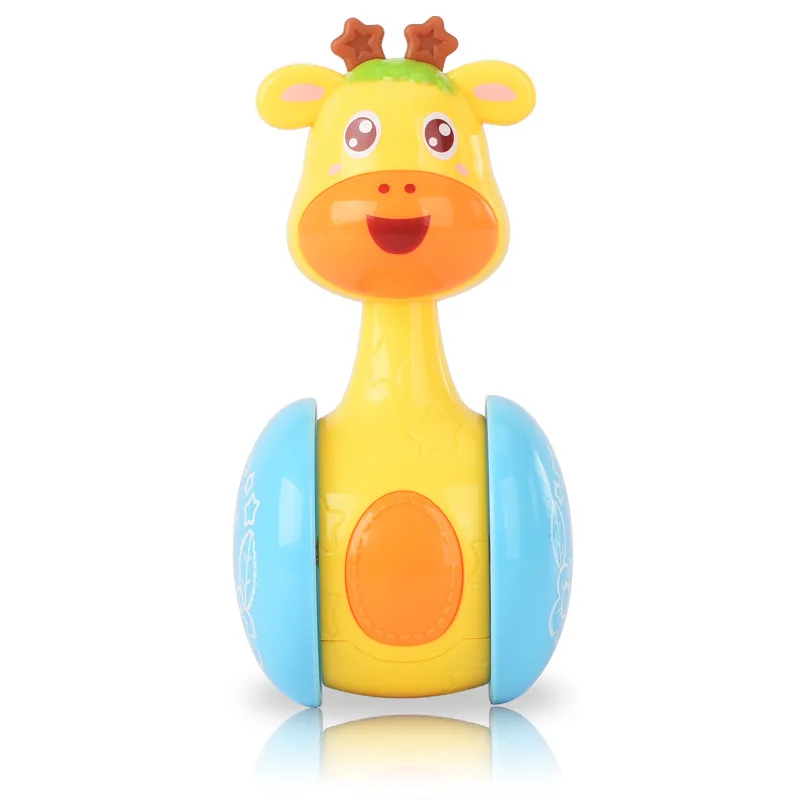 Cute Bell Baby Rattles Tumbler Doll Baby Toys Music Roly-poly 3-12M Baby Toys Gifts Newborn Baby Bell Cartoon Cute Bell Baby Rattles Tumbler Doll Baby Toys Music Roly-poly 3-12M Baby Toys Gifts Newborn Baby Bell Cartoon