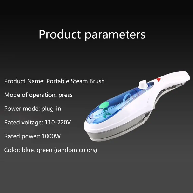 Najtaniej 1 sztuk ręcznie, która odbyła się wiszące maszyna Mini przenośny pary szczotkowana tkanina pranie tkaniny zmarszczek szczotki parowiec elektryczne żelazko parowe do gotowania na parze